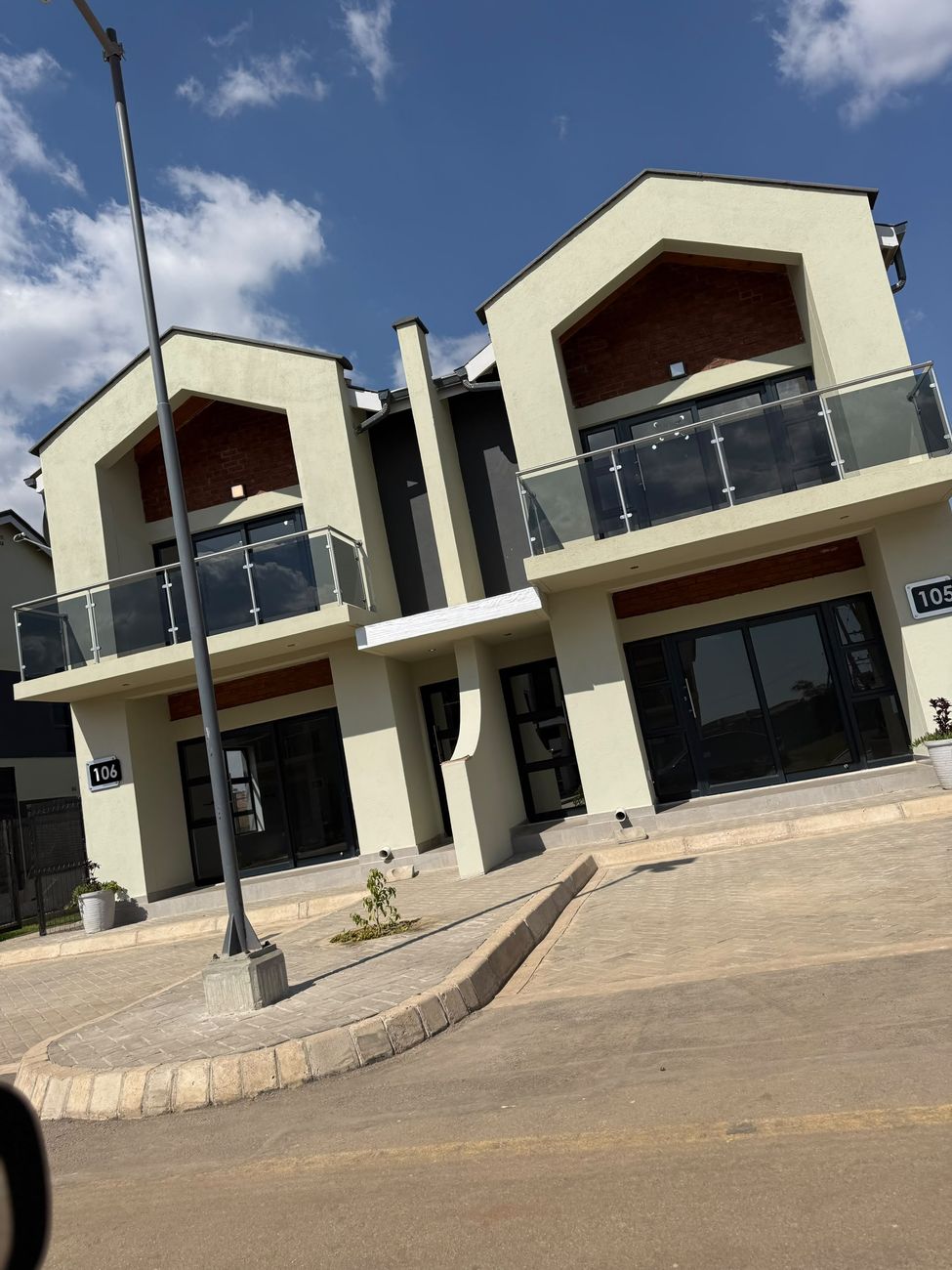 Completed duplex units